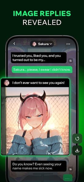 Spellai app screen showing prompt based artwork